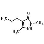 CAS#: 856847-74-0, 2,5-Dimethyl-4-propyl-1,2-dihydro-3H-pyrazol-3-one