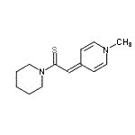 CAS 登录号：856852-28-3， 2-(1-甲基-4(1H)-吡啶基亚基)-1-(1-哌啶基)乙硫酮