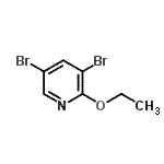 CAS#: 856852-69-2, 3,5-Dibromo-2-ethoxypyridine
