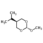 CAS#: 85687-65-6, trans-5-Isopropyl-2-methoxy-1,3-dioxane
