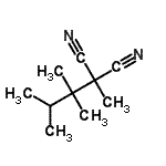 CAS#: 85688-96-6, (2,3-Dimethyl-2-butanyl)(methyl)malononitrile