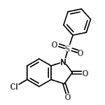 CAS#: 85702-71-2, 5-Chloro-1-(phenylsulfonyl)-1H-indole-2,3-dione