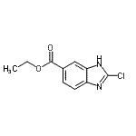 CAS#: 857035-29-1, Ethyl 2-chloro-1H-benzimidazole-5-carboxylate