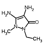 CAS#: 857036-14-7, 4,5-Diamino-2-ethyl-1-methyl-1,2-dihydro-3H-pyrazol-3-one