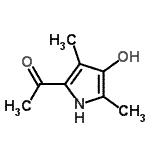 CAS 登录号：85708-06-1， 1-(4-羟基-3,5-二甲基-1H-吡咯-2-基)乙酮