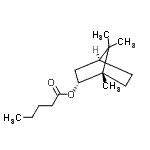 CAS#: 85717-26-6, [(1S,2R,4S)-1,7,7-trimethylnorbornan-2-yl] pentanoate