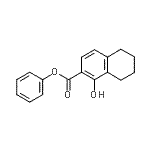 CAS#: 85720-85-0, Phenyl 1-hydroxy-5,6,7,8-tetrahydro-2-naphthalenecarboxylate