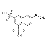 CAS#: 85720-98-5, 6-(Methylamino)-1,3-naphthalenedisulfonic acid