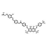 CAS#: 85721-14-8, N-{4-[(4-{[4-({1-Amino-8-hydroxy-3,6-disulfo-7-[(4-sulfophenyl)diazenyl]-2-naphthyl}diazenyl)benzoyl]amino}phenyl)diazenyl]-3-hydroxyphenyl}glycine