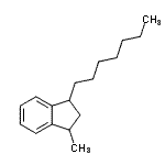 CAS#: 85721-20-6, 1-Heptyl-3-methylindane