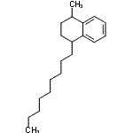 CAS#: 85721-21-7, 1-Methyl-4-nonyl-1,2,3,4-tetrahydronaphthalene