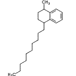 CAS#: 85721-22-8, 1-Decyl-4-methyl-1,2,3,4-tetrahydronaphthalene