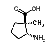 CAS#: 85726-01-8, (1R,2R)-2-Amino-1-methylcyclopentanecarboxylic acid