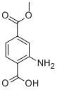 CAS 登录号：85743-02-8， 2-氨基-1,4-苯二羧酸 4-甲基酯