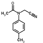 CAS 登录号：857616-87-6， N-(氰基甲基)-N-(4-甲基苯基)乙酰胺