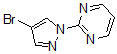 CAS # 857641-46-4, 2-(4-Bromo-1H-Pyrazol-1-Yl)-Pyrimidine