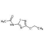 CAS#: 857748-92-6, N-(3-Ethoxy-1,2,4-thiadiazol-5-yl)acetamide