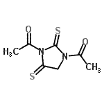 CAS#: 857766-78-0, 1,1'-(2,4-Dithioxo-1,3-imidazolidinediyl)diethanone