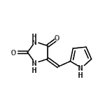 CAS#: 857767-91-0, (5E)-5-(1H-Pyrrol-2-ylmethylene)-2,4-imidazolidinedione