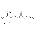 CAS#: 857782-06-0, Ethyl (2-ethyl-3-methylbutyl)carbamate