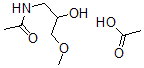 CAS 登录号：857944-93-5， N-(2-羟基-3-甲氧基丙基)-乙酰胺乙酸盐