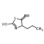 CAS#: 857965-27-6, 5-Imino-4-propyl-4,5-dihydro-1,3-thiazol-2-ol