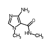 CAS#: 858221-03-1, 4-Amino-N,1-dimethyl-1H-imidazole-5-carboxamide