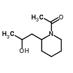 CAS#: 858261-82-2, 1-[2-(2-Hydroxypropyl)-1-piperidinyl]ethanone