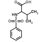 CAS#: 85849-94-1, N-(Phenylsulfonyl)valine