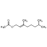 CAS#: 85851-87-2, (2E)-3,7-Dimethyl-2-octen-1-yl acetate