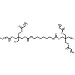 CAS#: 85866-00-8, 2,17-Bis[(acryloyloxy)methyl]-17-ethyl-2-(hydroxymethyl)-5,14,20-trioxo-4,15,19-trioxa-6,13-diazadocos-21-en-1-yl acrylate