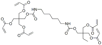 CAS#: 85866-01-9, 10,16-Dioxo-13,13-Bis[[(1-Oxo-2-Propen-1-Yl)Oxy]Methyl]-11,15-Dioxa-2,9-Diazaoctadec-17-Enoic Acid 2,2-Bis[[(1-Oxo-2-Propen-1-Yl)Oxy]Methyl]Butyl Ester