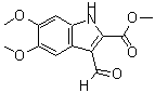 CAS 登录号：858749-33-4， 3-甲酰基-5,6-二甲氧基-1H-吲哚-2-羧酸甲酯
