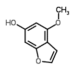 CAS#: 858792-95-7, 4-Methoxy-1-benzofuran-6-ol