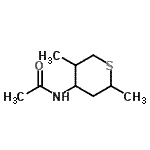 CAS#: 858821-82-6, N-(2,5-Dimethyltetrahydro-2H-thiopyran-4-yl)acetamide