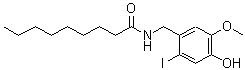 CAS 登录号：859171-97-4， N-(4-羟基-2-碘-5-甲氧基苄基)壬酰胺