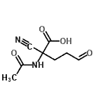 CAS#: 859305-40-1, N-Acetyl-2-cyano-5-oxonorvaline