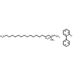 CAS 登录号：85940-58-5， N-乙基-N,N-二甲基-1-十六烷铵2-联苯醇酸酯