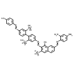 CAS#: 85959-37-1, 6-[(2,4-Diaminophenyl)diazenyl]-4-hydroxy-3-({4'-[(4-hydroxyphenyl)diazenyl]-2,2'-disulfo-4-biphenylyl}diazenyl)-2-naphthalenesulfonate