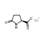 CAS 登录号：85959-40-6， 铷(2S)-5-氧代-2-吡咯烷羧酸酯