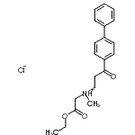 CAS 登录号：85975-26-4， 3-(4-联苯基)-N-(2-乙氧基-2-氧代乙基)-N-甲基-3-氧代-1-丙氯化铵