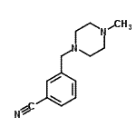 CAS#: 859850-90-1, 3-[(4-Methyl-1-piperazinyl)methyl]benzonitrile