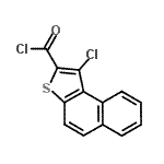 CAS#: 85992-25-2, 1-Chloronaphtho[2,1-b]thiophene-2-carbonyl chloride