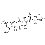 CAS#: 86016-61-7, 4,8,12,22,24-Pentahydroxy-10-methoxy-1,12-dimethyl-23-(methylamino)-20,25-dioxahexacyclo[19.3.1.0<sup>2,19</sup>.0<sup>5,18</sup>.0<sup>7,16</sup>.0<sup>9,14</sup>]pentacosa-2,4,7(16),8,14,18-hexaene-6,17-dione
