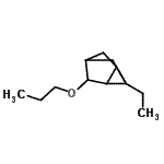 CAS#: 86110-13-6, 1-Ethyl-3-propoxytricyclo[2.2.1.0<sup>2,6</sup>]heptane