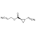 CAS#: 86133-46-2, Allyl (1R,2S)-2-vinylcyclopropanecarboxylate