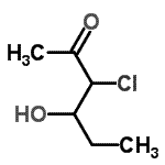 CAS#: 861364-82-1, 3-Chloro-4-hydroxy-2-hexanone