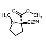 CAS 登录号：86138-64-9， 甲基2-氰基-1-甲基-L-脯氨酸酯