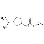 CAS#: 861574-16-5, Methyl (3-isopropylcyclopentyl)carbamate