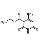 CAS#: 86165-76-6, Ethyl 4-amino-2,6-dioxo-1,2,3,6-tetrahydro-3-pyridinecarboxylate